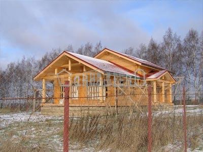 Готовые одноэтажные дома из бруса Готовые одноэтажные дома из бруса