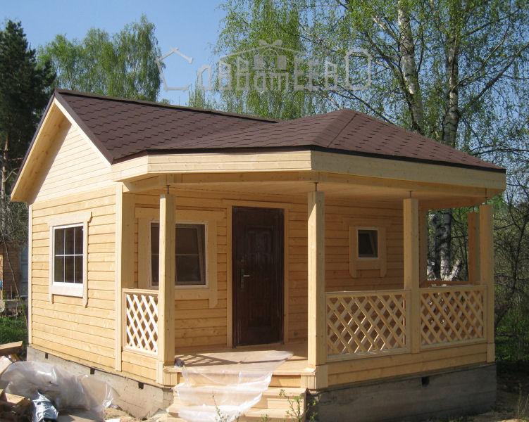 Баня из бруса 6 на 6 БН-20 Баня из бруса 6x6 БН-20