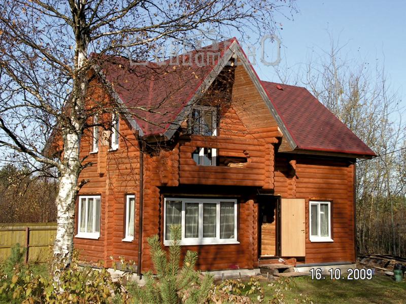 Дом из бревна О-109 Дом из бревна О-109