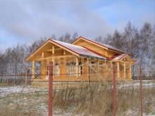 Готовые одноэтажные дома из бруса